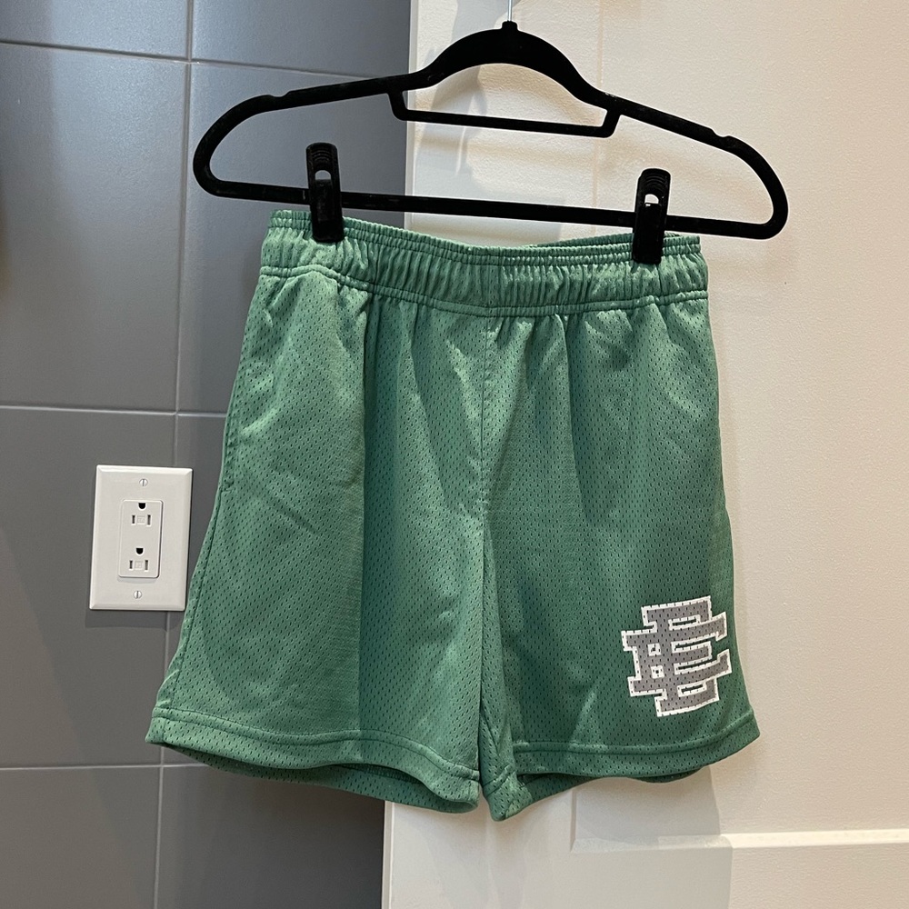 Eric Emanuel Green Athletic Shorts Size Small